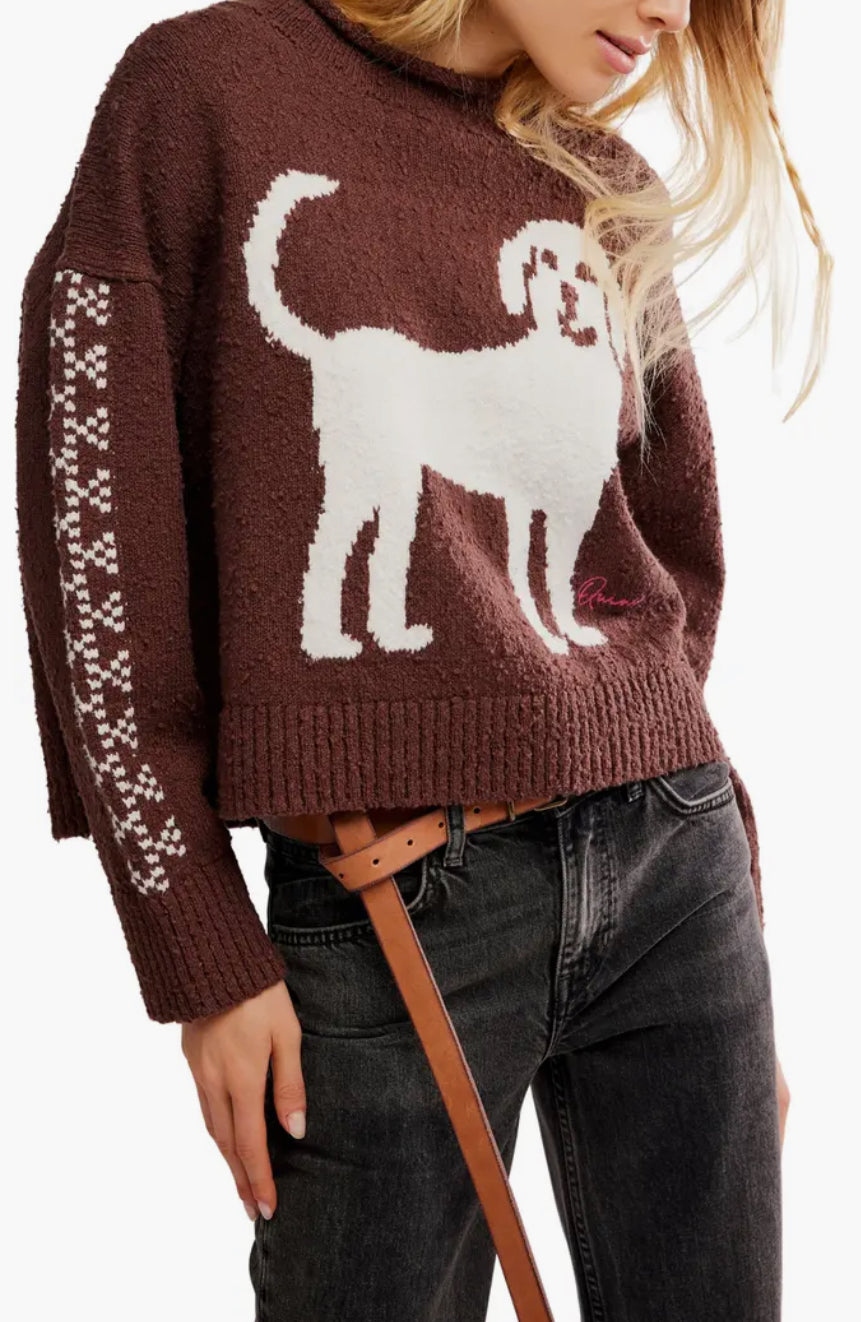 Free People Story Book Sweater