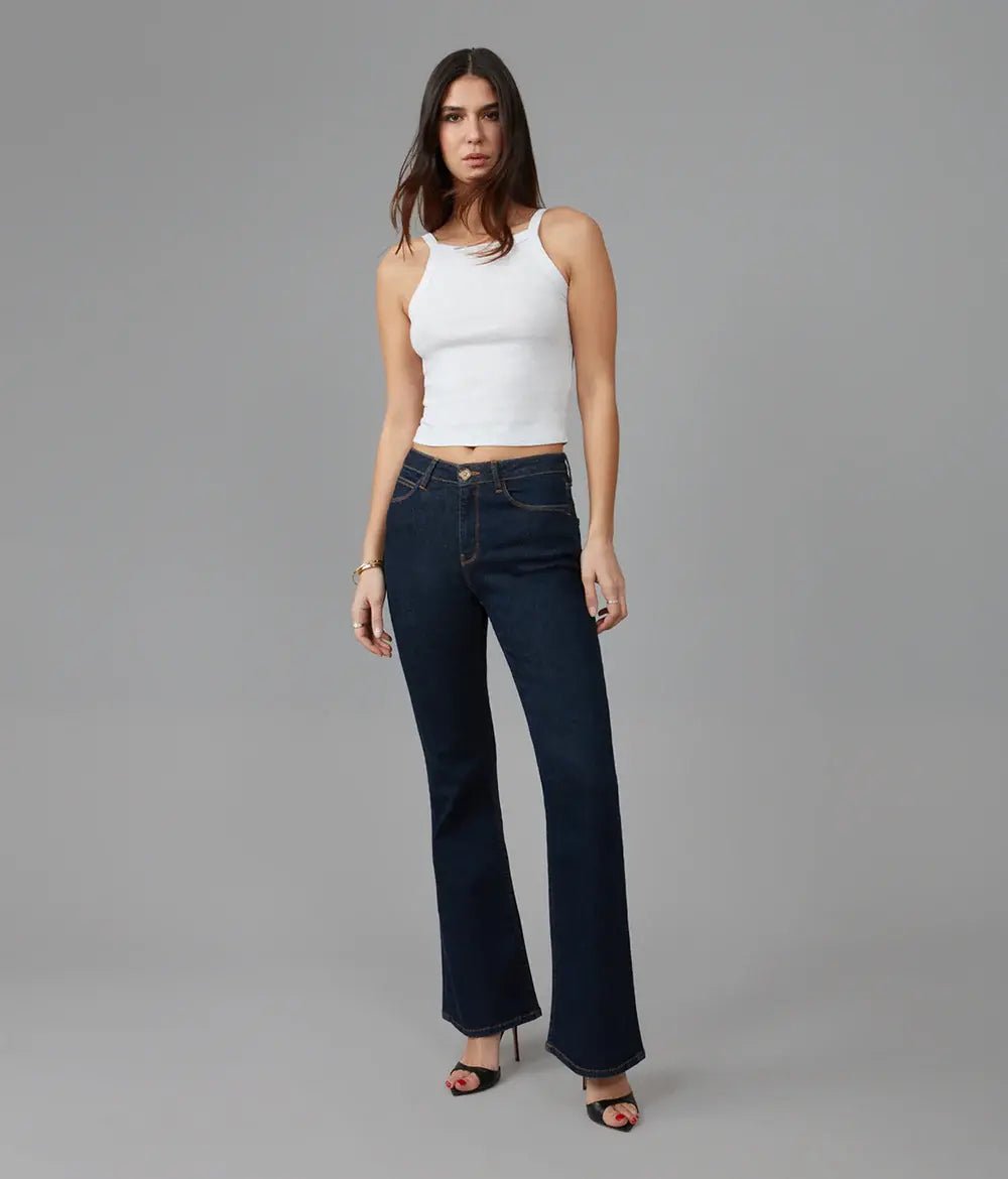 Alice Hi - Rise Flare Jeans - Flea Boutiques