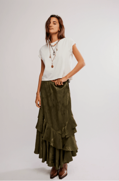 Autumn Promenade Skirt - Flea Boutiques