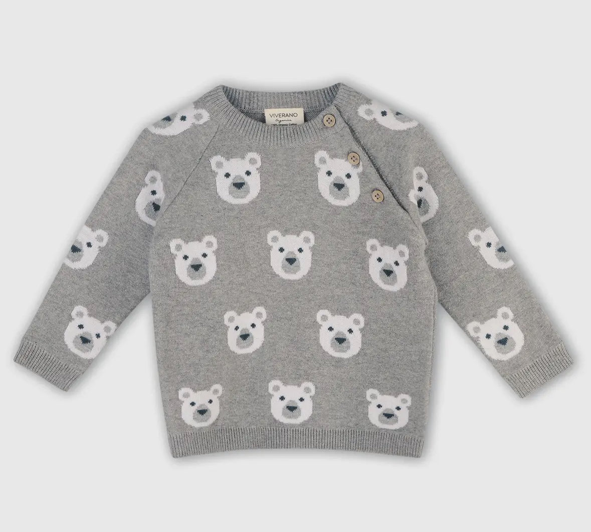 Bear Pullover Sweater - Flea Boutiques