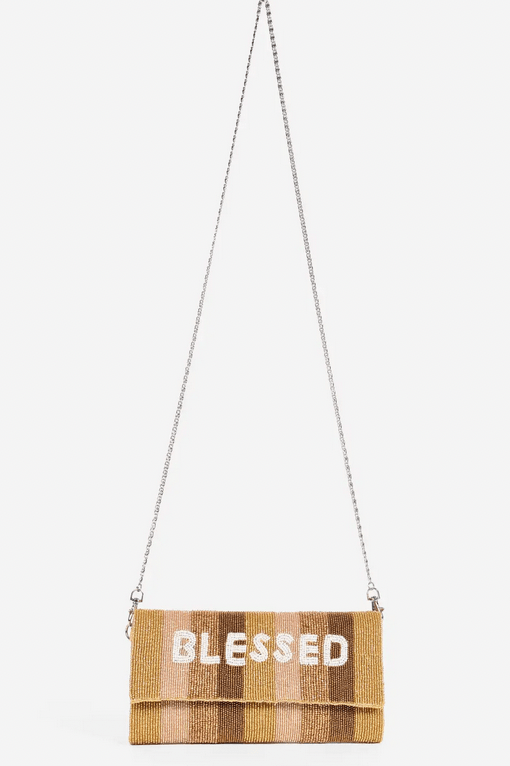 Blessed Beaded Clutch - Flea Boutiques