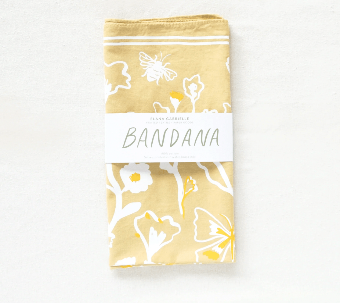 Blossoms Cotton Bandana - Flea Boutiques