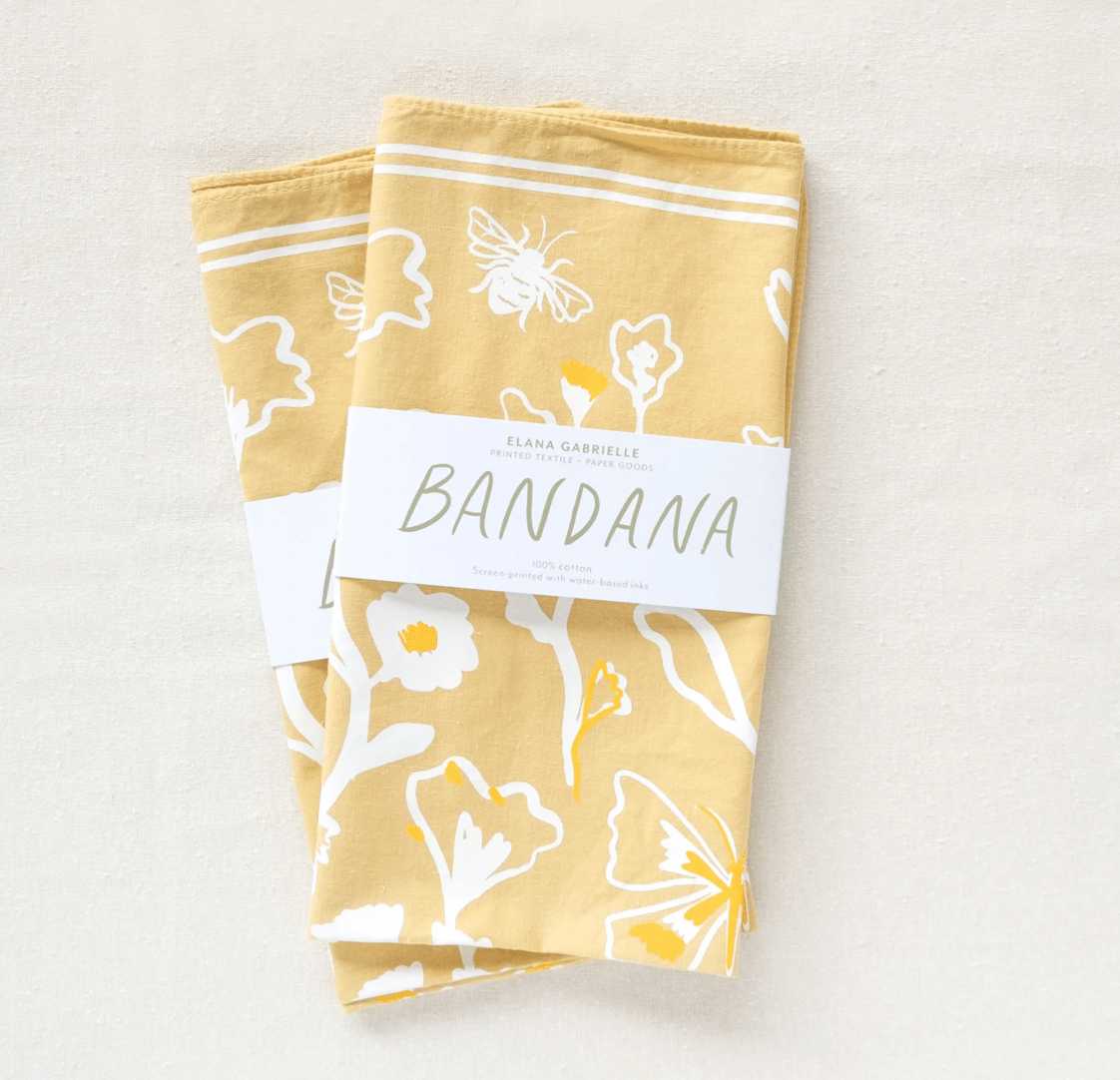 Blossoms Cotton Bandana - Flea Boutiques