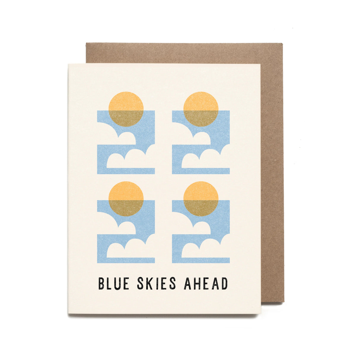 Blue Skies Ahead Card - Flea Boutiques