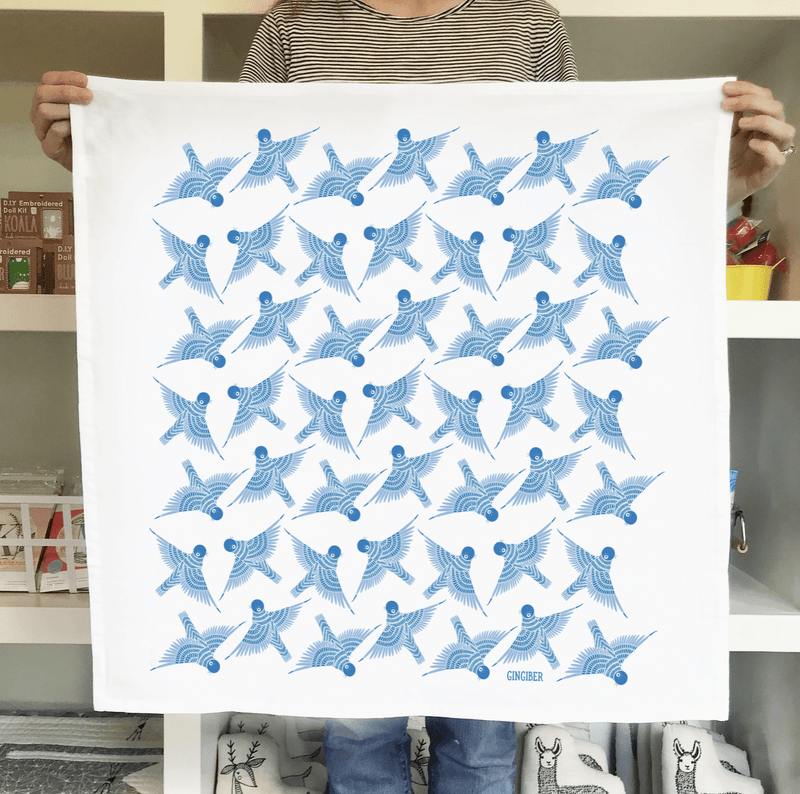 BlueBird Tea Towel - Flea Boutiques