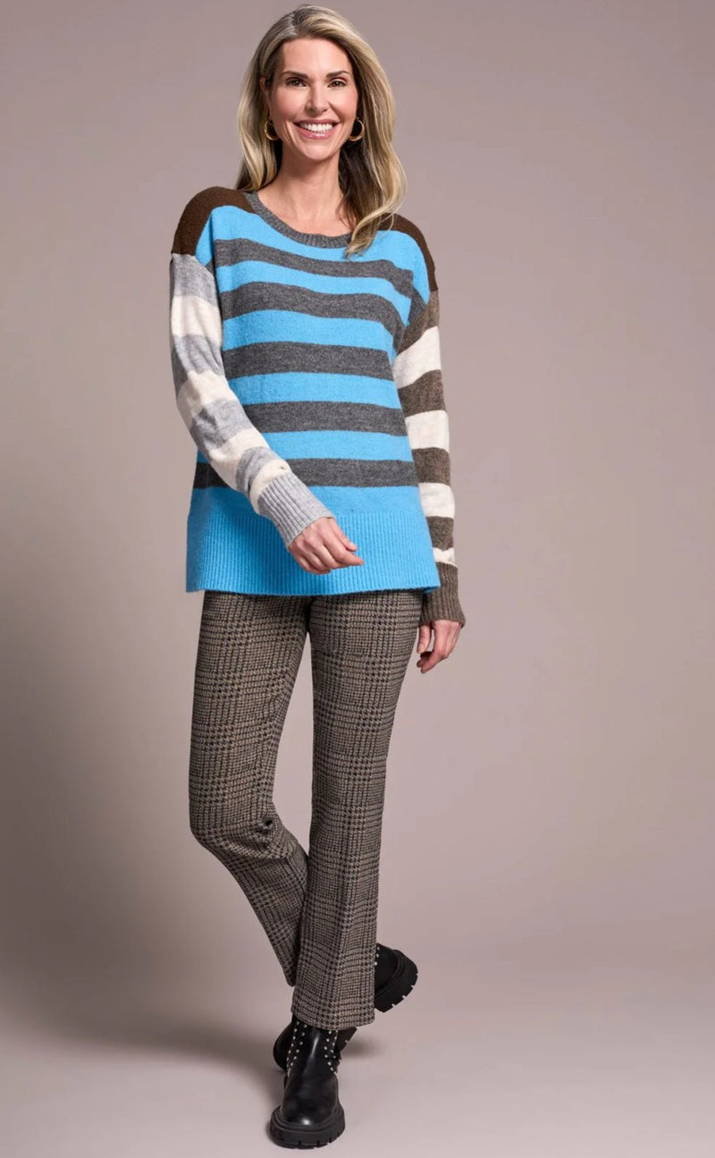 Boat Neck Sweater - Flea Boutiques