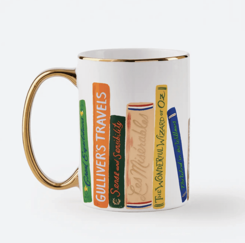 Book Club Porcelain Mug - Flea Boutiques
