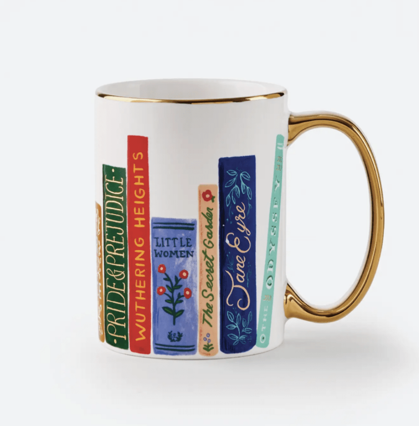 Book Club Porcelain Mug - Flea Boutiques