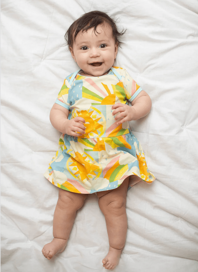 Charlie Baby Onesie Dress - Flea Boutiques