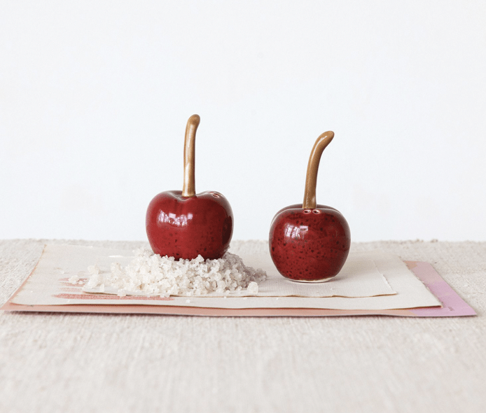 Cherry Salt & Pepper Shakers - Flea Boutiques