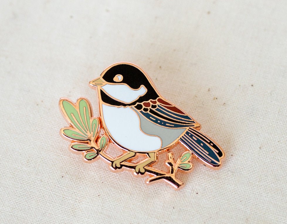 Chickadee Pin - Flea Boutiques