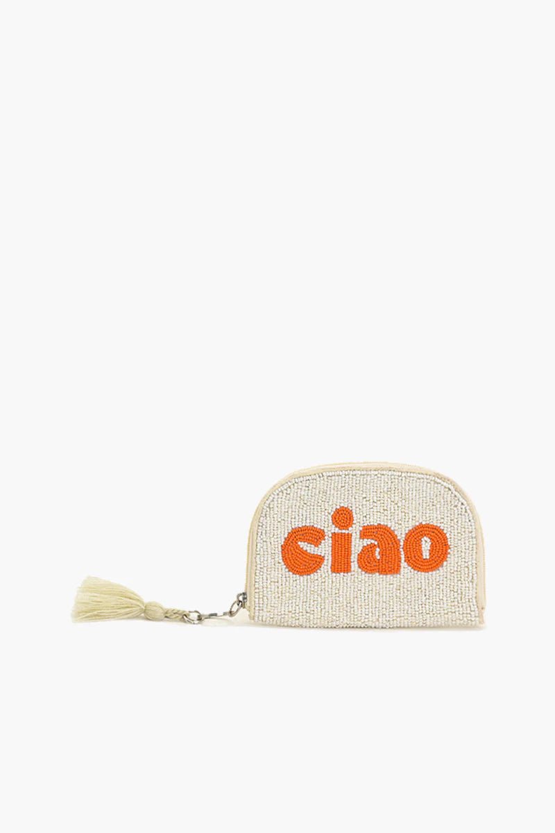 Ciao Bella Beaded Pouch - Flea Boutiques