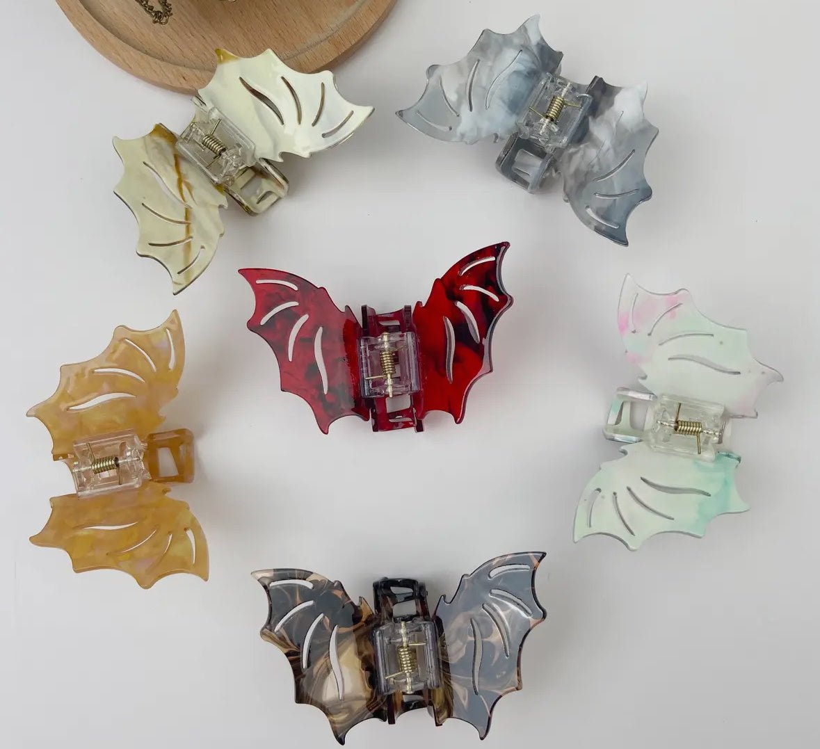 Colorful Bat Clip - Flea Boutiques