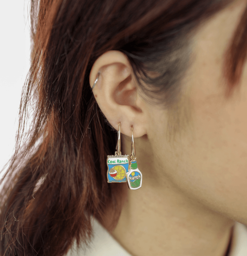 Cool Ranch Dressing Earrings - Flea Boutiques