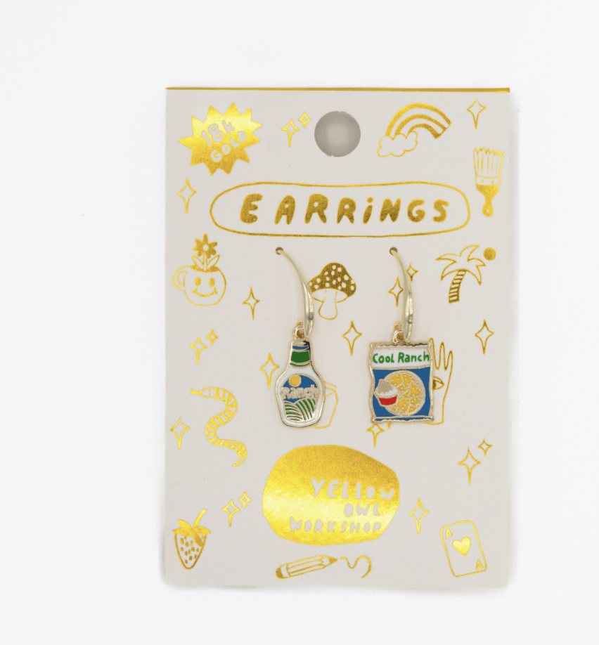 Cool Ranch Dressing Earrings - Flea Boutiques