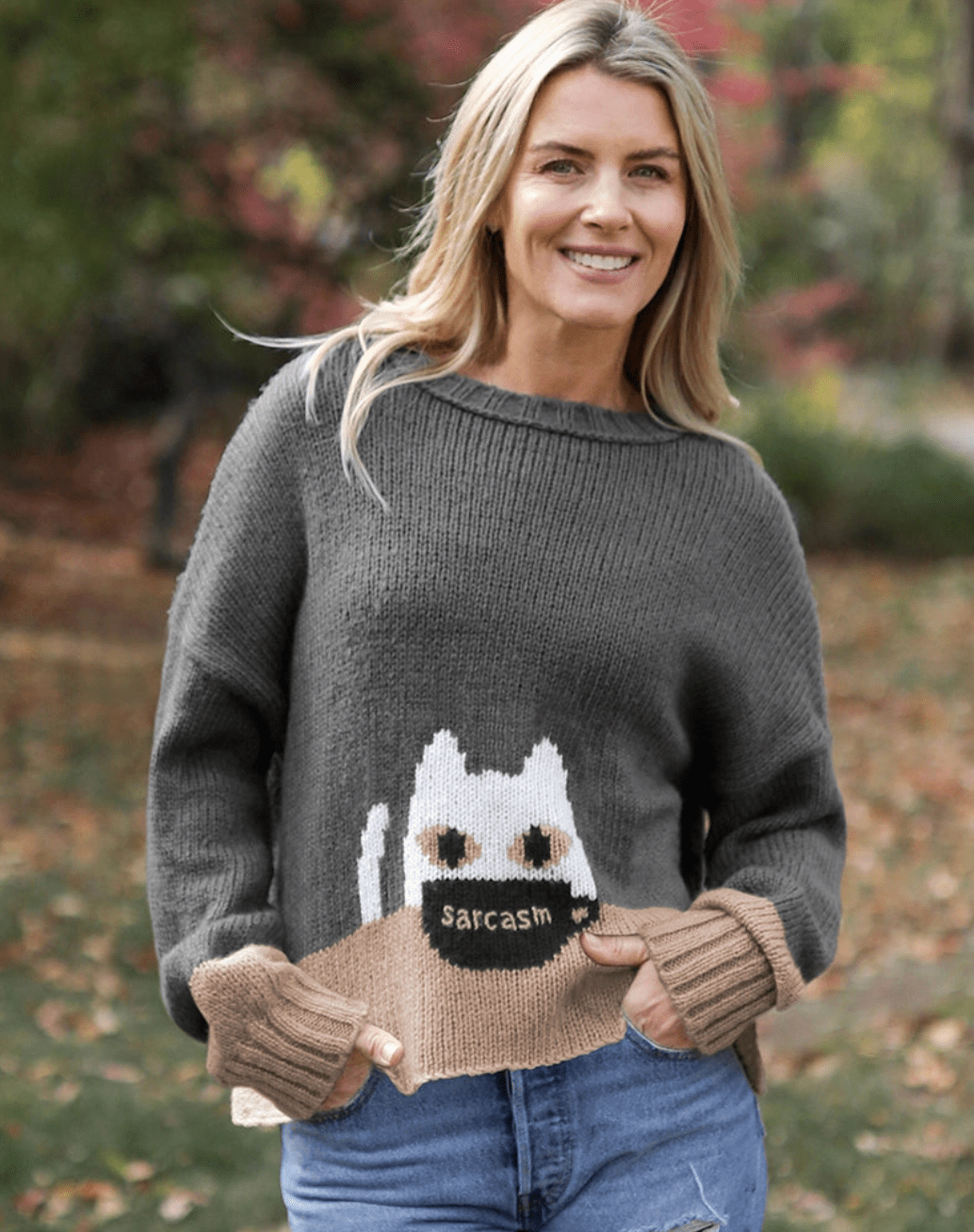 Cup of Sarcasm Top Knit - Flea Boutiques