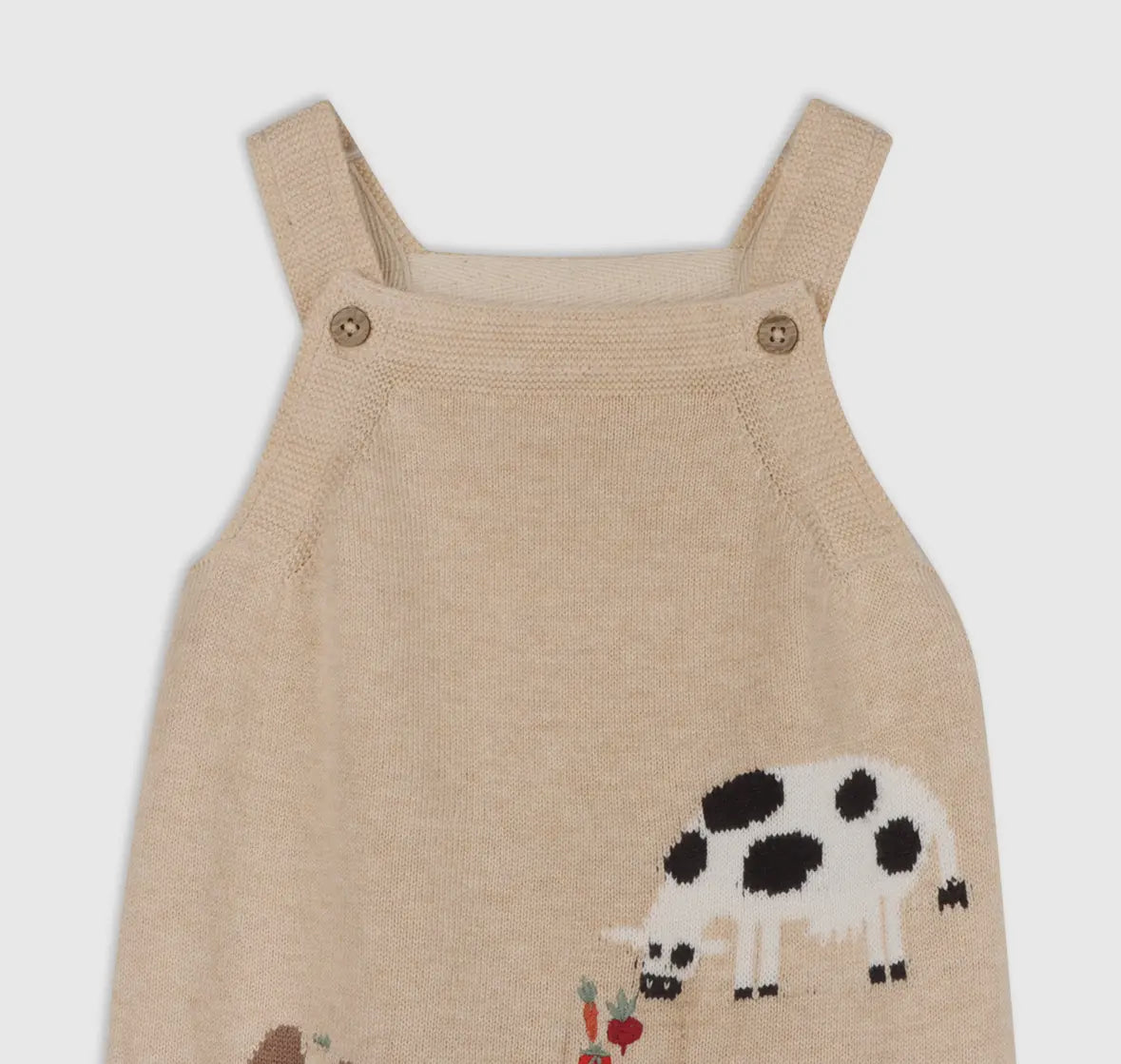 Farm Embroidered Overall Set - Flea Boutiques
