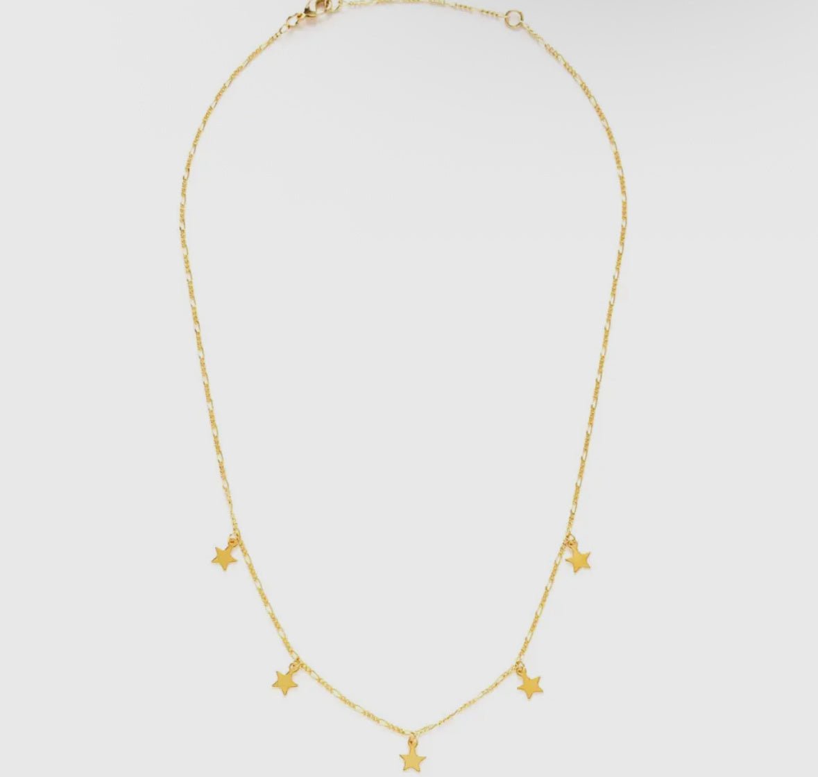 Five Stars Necklace - Flea Boutiques