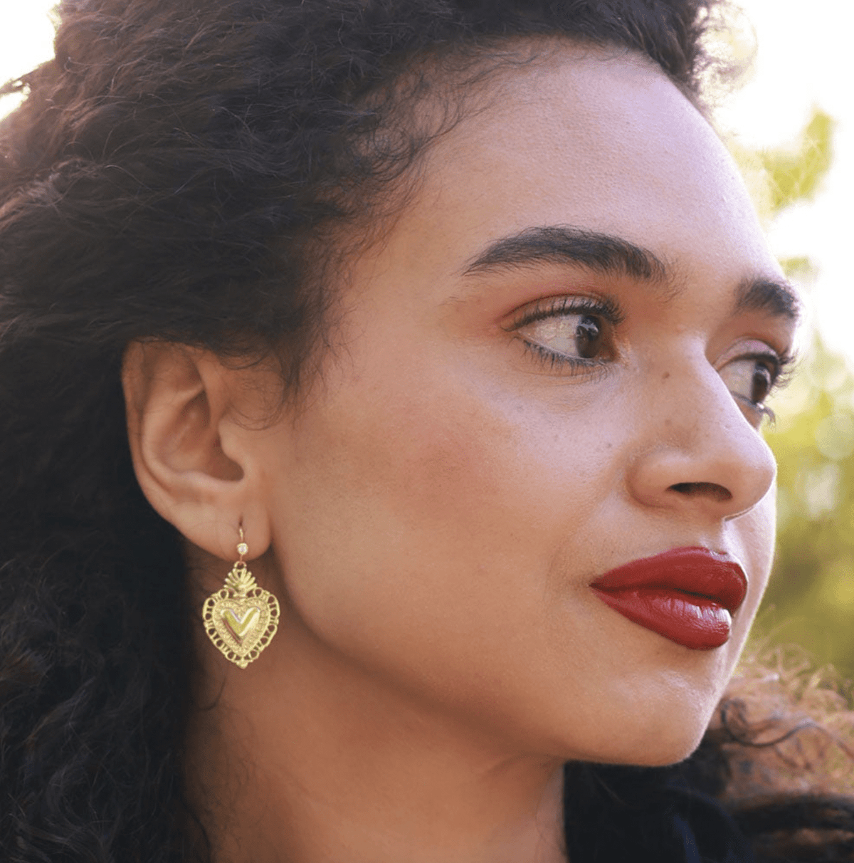 Flame of Love Earrings - Flea Boutiques