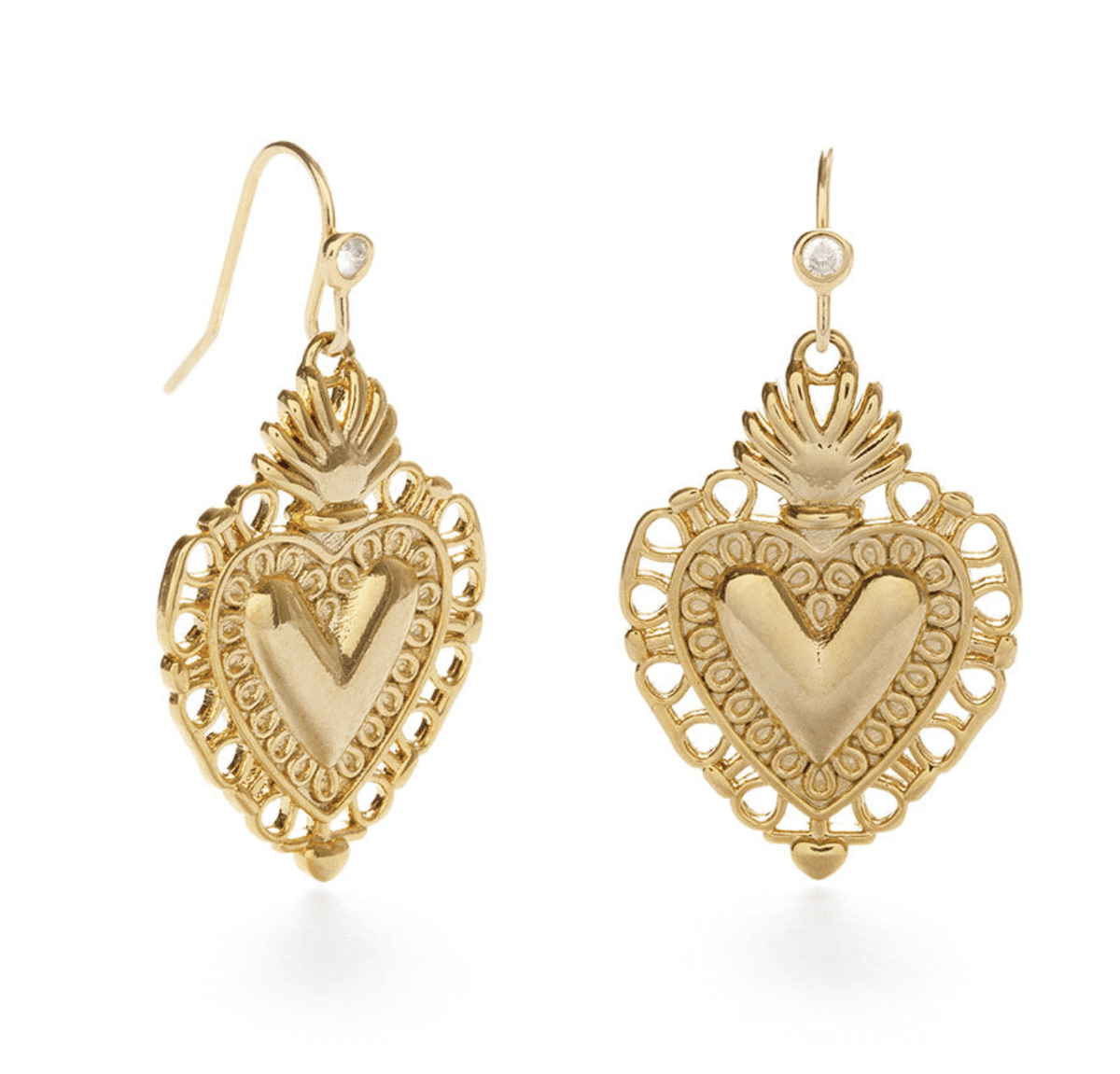 Flame of Love Earrings - Flea Boutiques