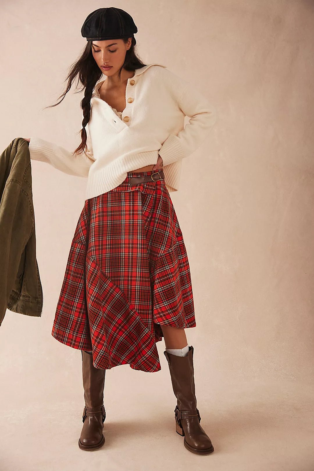 Free People Take Me Along Circle Skirt - Flea Boutiques