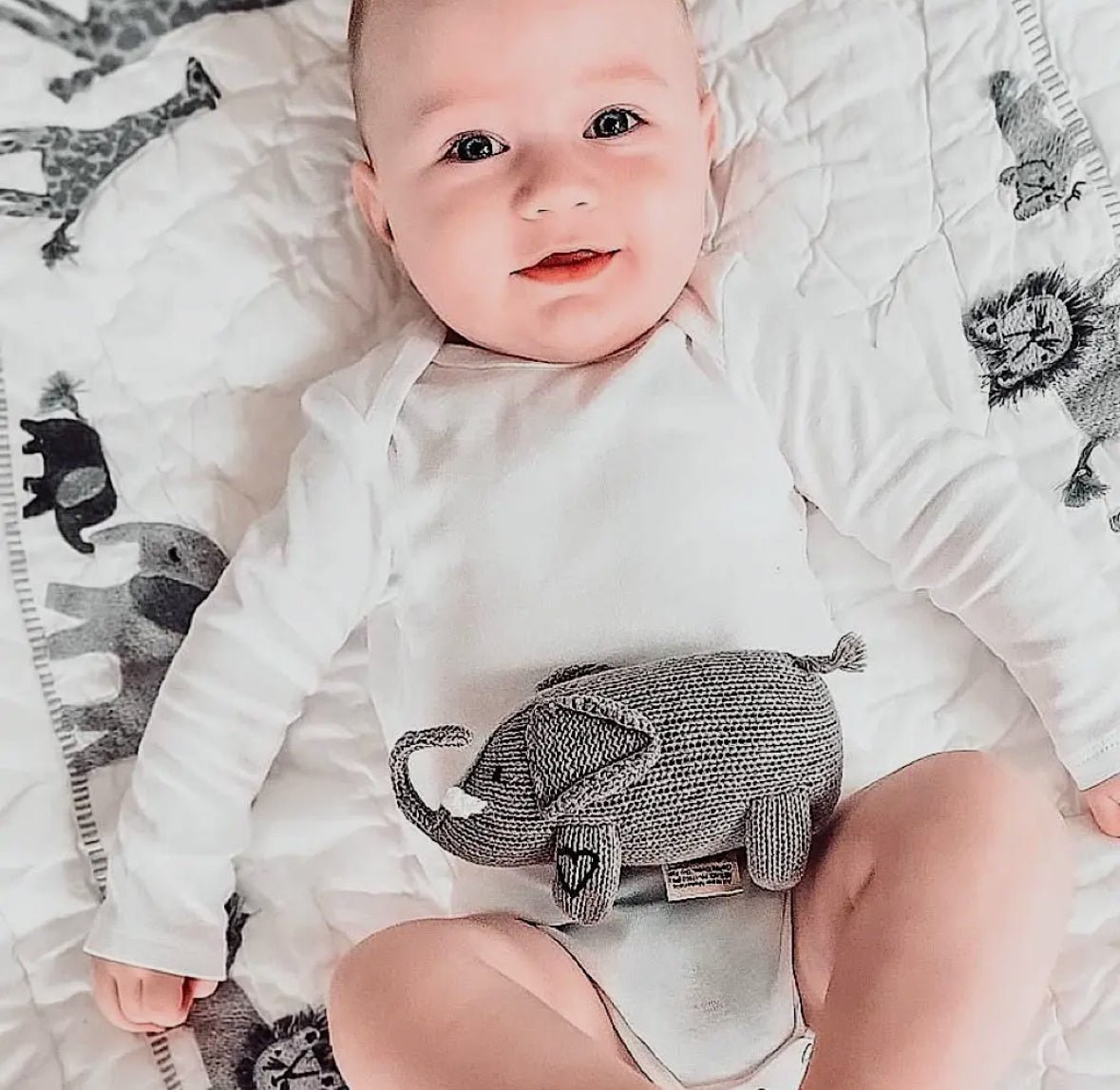 Handmade Elephant Rattle - Flea Boutiques