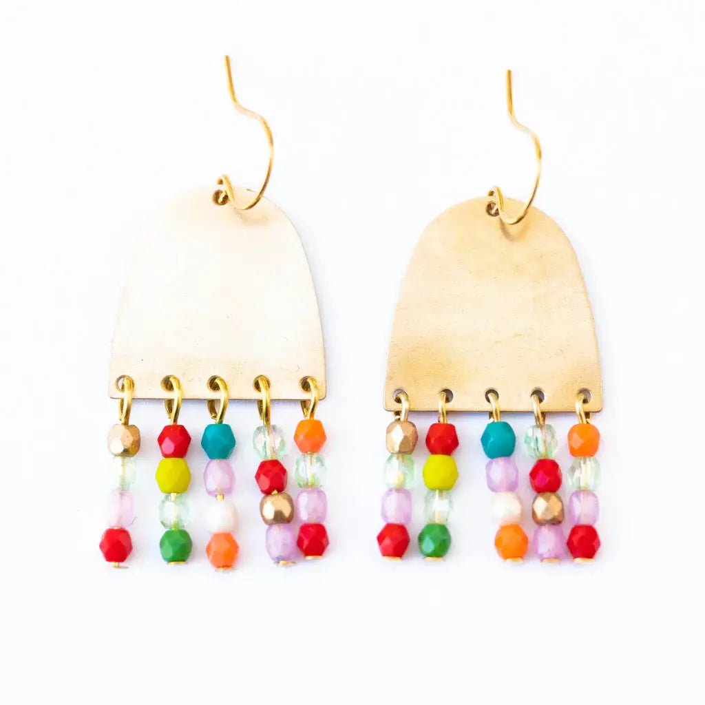 Happy Fringe Earrings - Flea Boutiques