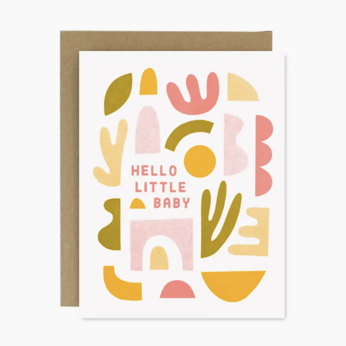 Hello Little Baby Card - Flea Boutiques