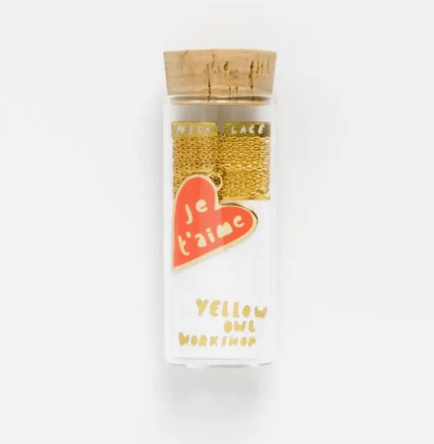 Je T’aime Heart Pendant - Flea Boutiques