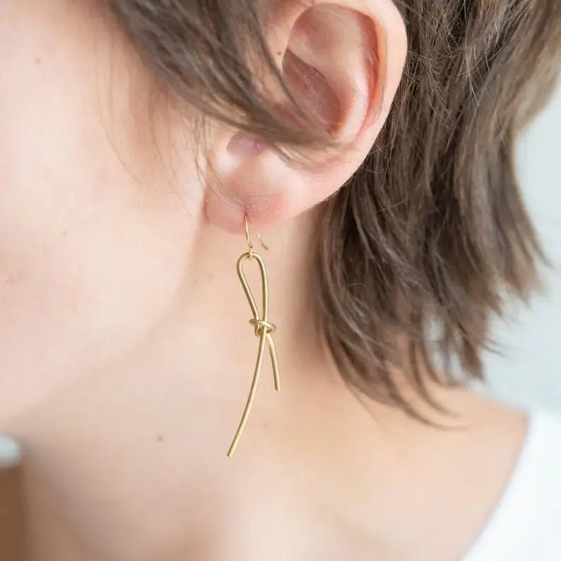 Knot Earrings - Flea Boutiques