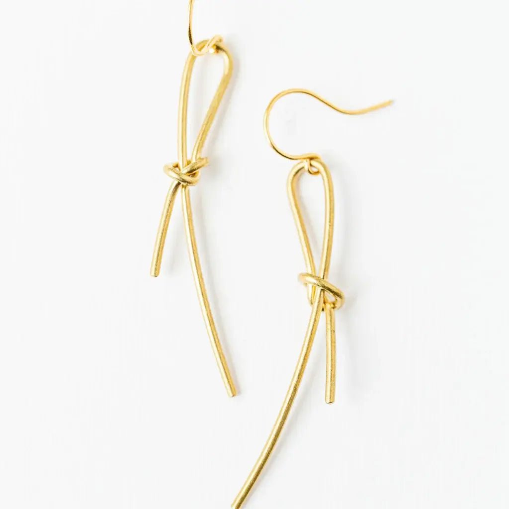 Knot Earrings - Flea Boutiques