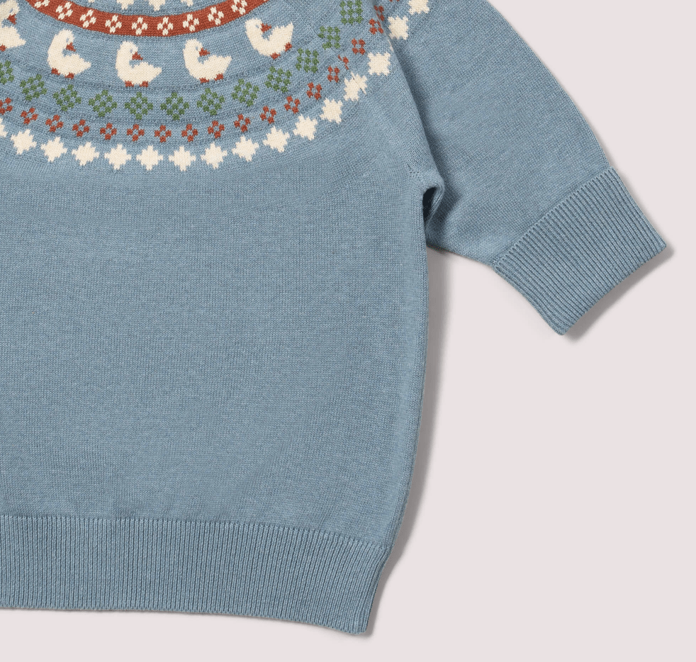 Little Ducks Fairisle Knitted Jumper - Flea Boutiques