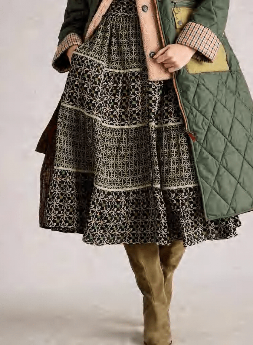Mabel Mixed Print Dress - Flea Boutiques
