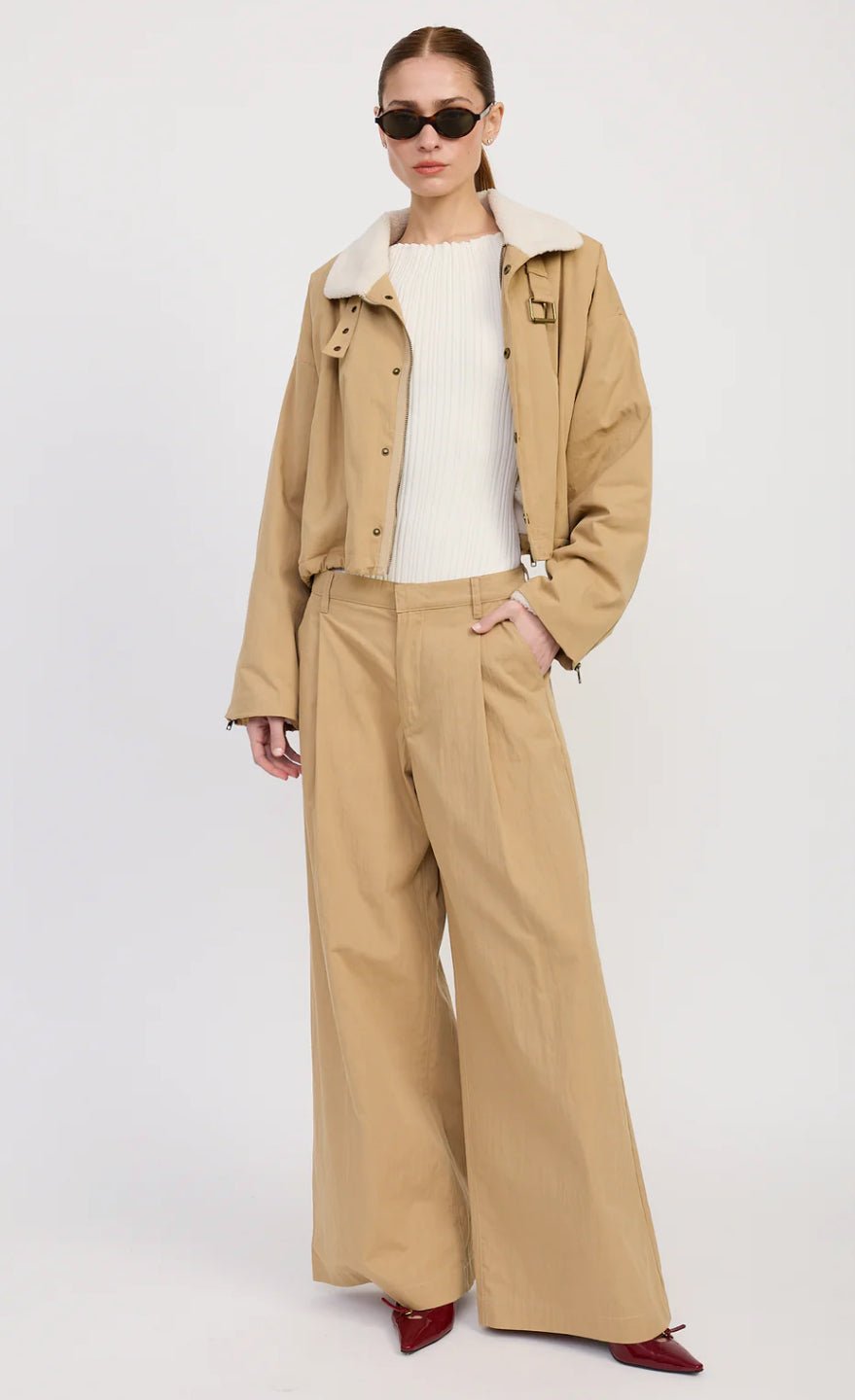Marleigh Crop Jacket - Flea Boutiques