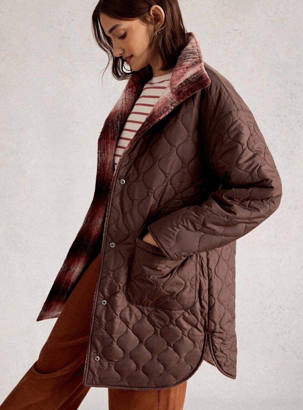 Marlowe Reversible Coat - Flea Boutiques
