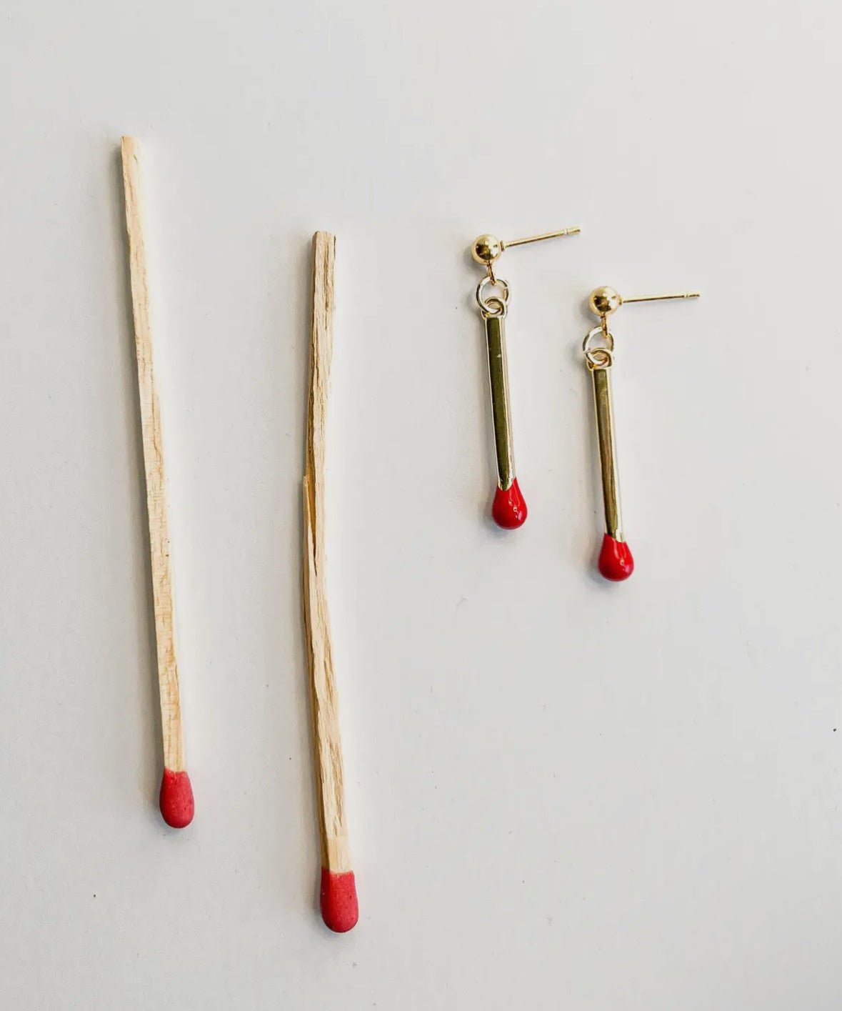 Matchstick Earrings - Flea Boutiques