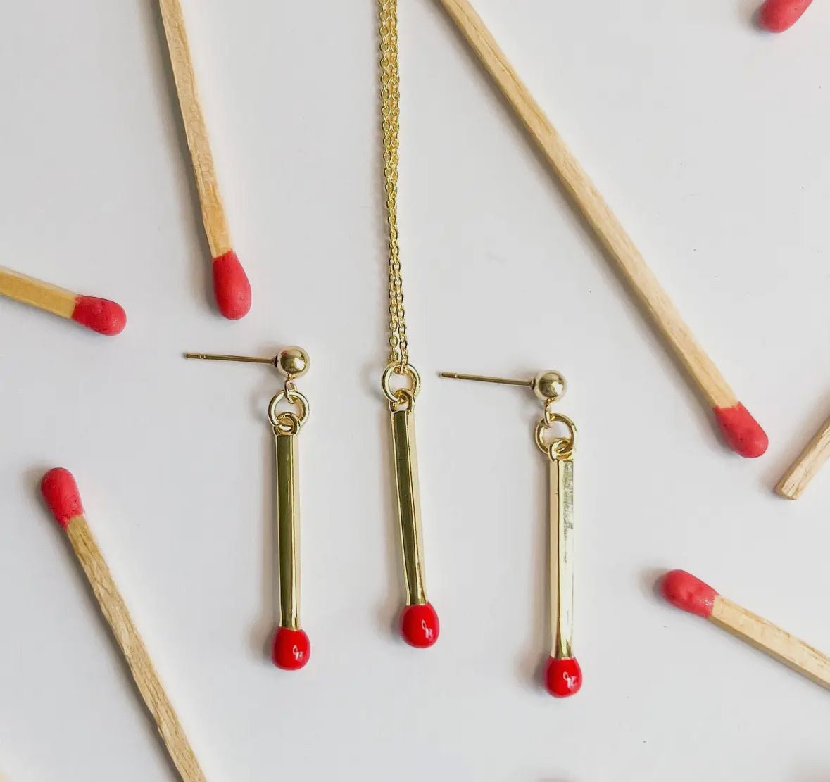 Matchstick Necklace - Flea Boutiques