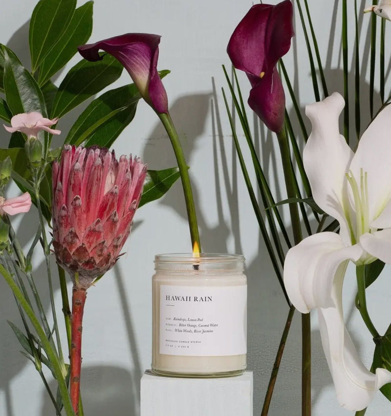 Minimalist Candle Hawaii Rain - Flea Boutiques