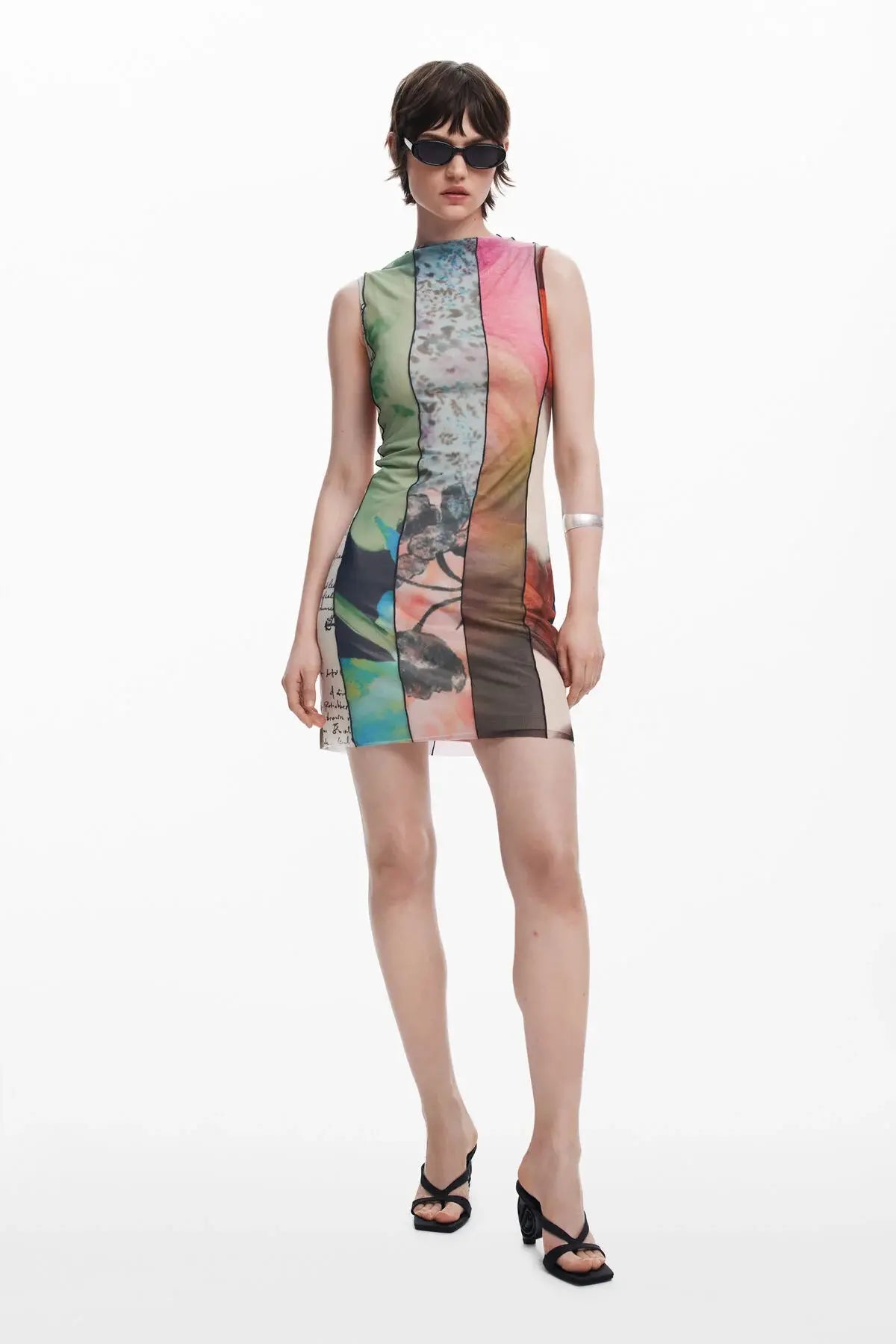 Panel Mini Dress - Flea Boutiques