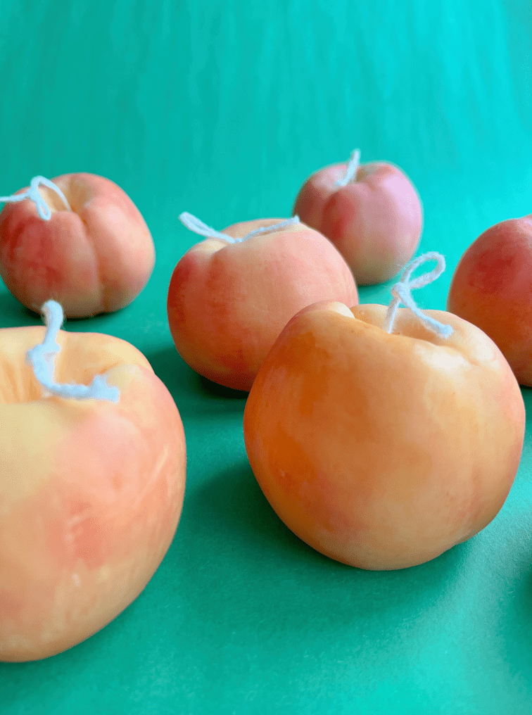 Peach Candle - Flea Boutiques
