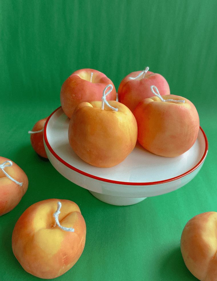 Peach Candle - Flea Boutiques