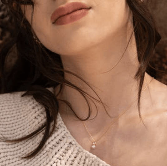 Pearl & Crystal Necklace - Flea Boutiques