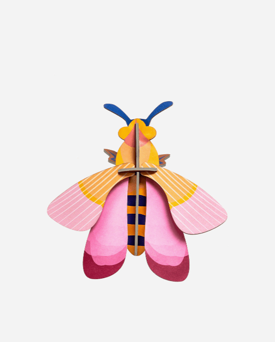 Pink Bee Wall Art - Flea Boutiques
