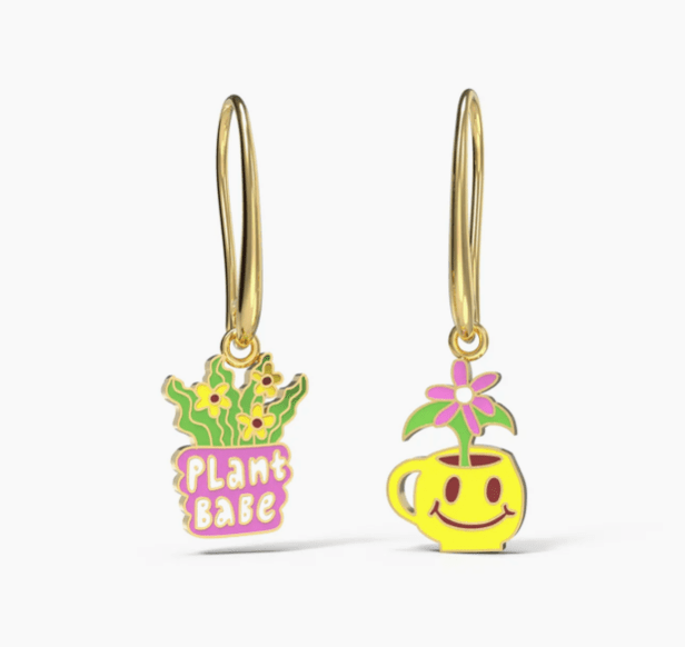 Plant Babe Earrings - Flea Boutiques