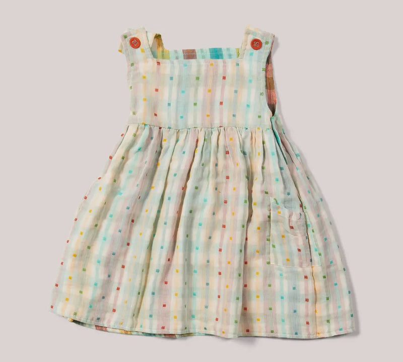 Rainbow Reversible Pinny Dress - Flea Boutiques
