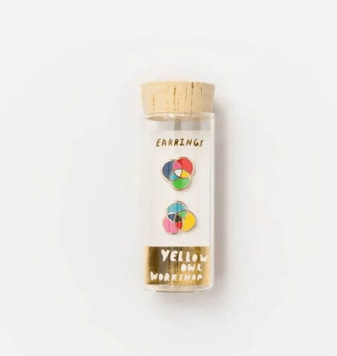 RGB & CMYK earrings - Flea Boutiques