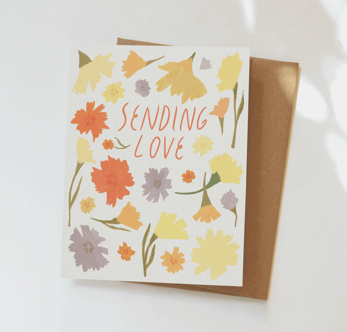 Sending Love Greeting Card - Flea Boutiques