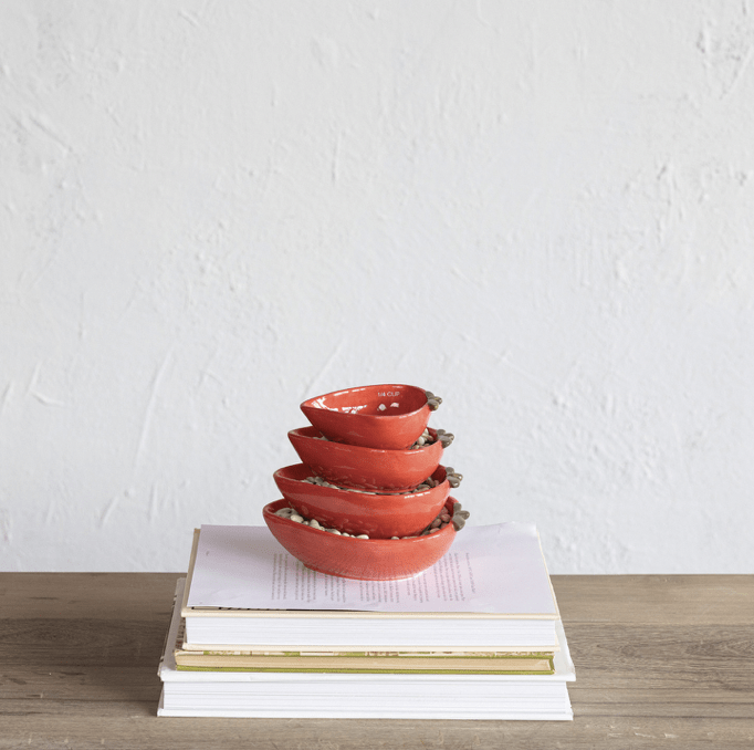 Strawberry Measuring Cups - Flea Boutiques