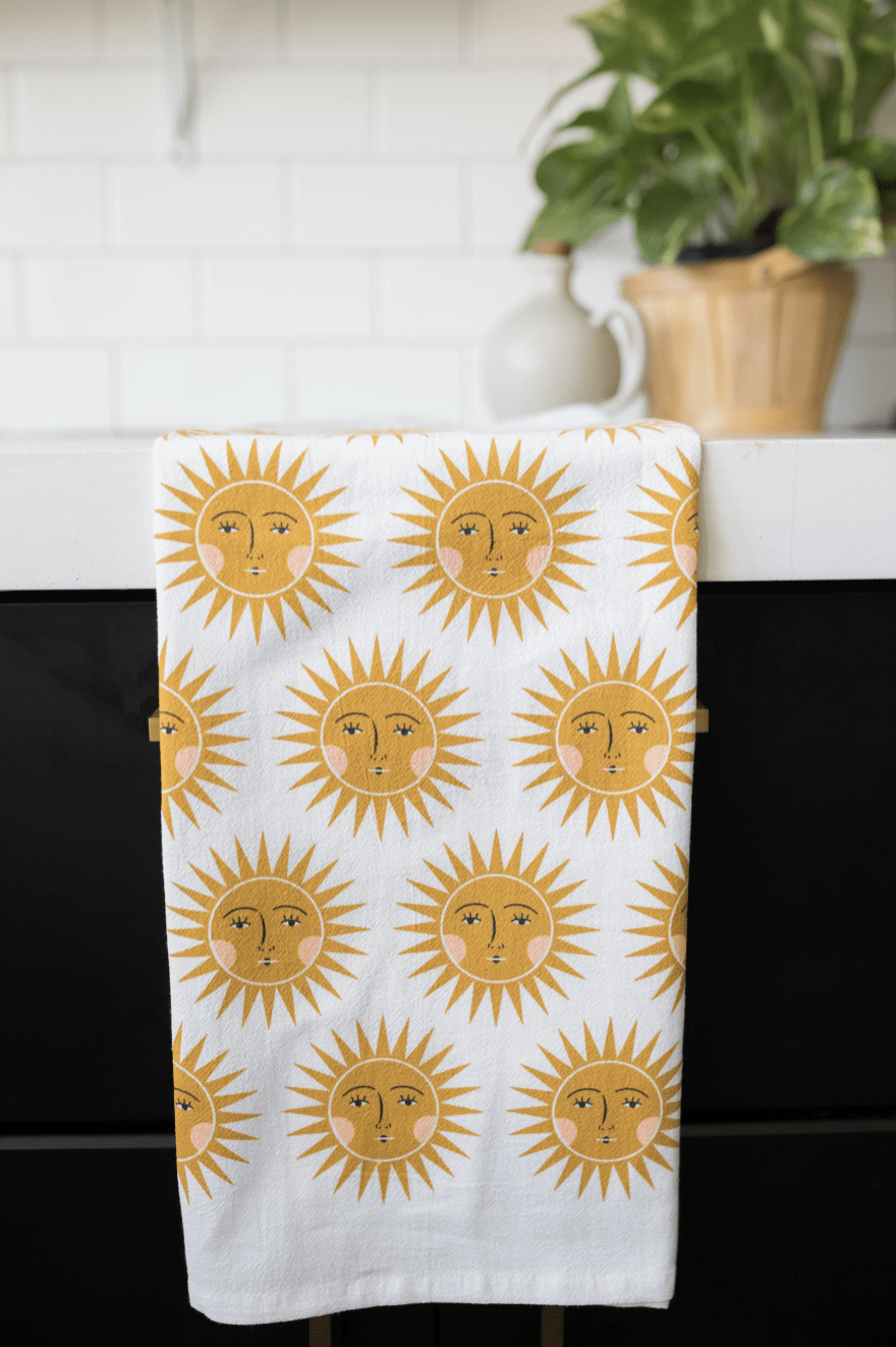 Sun Tea Towel - Flea Boutiques