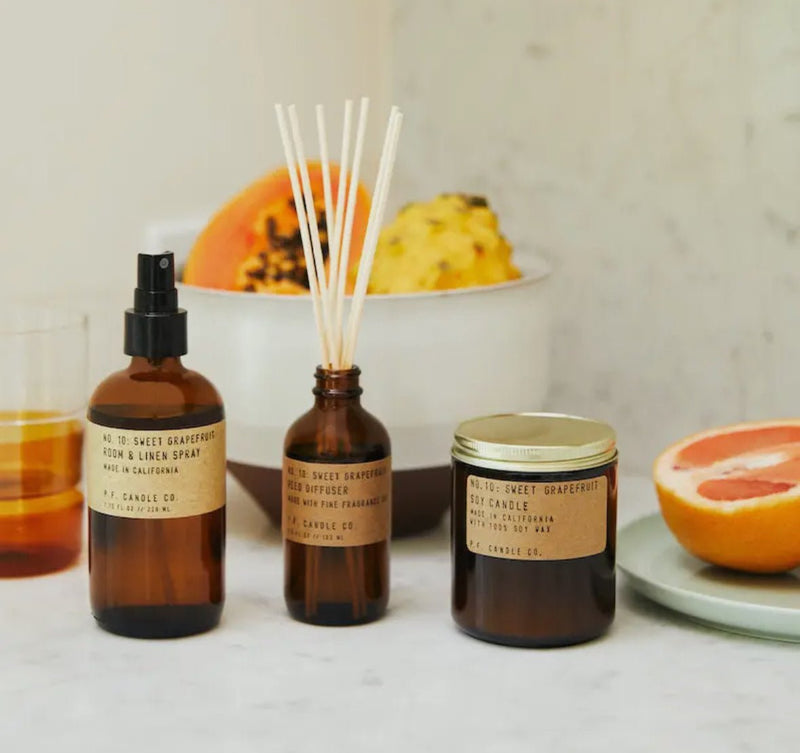 Sweet Grapefruit Soy Candle - Flea Boutiques